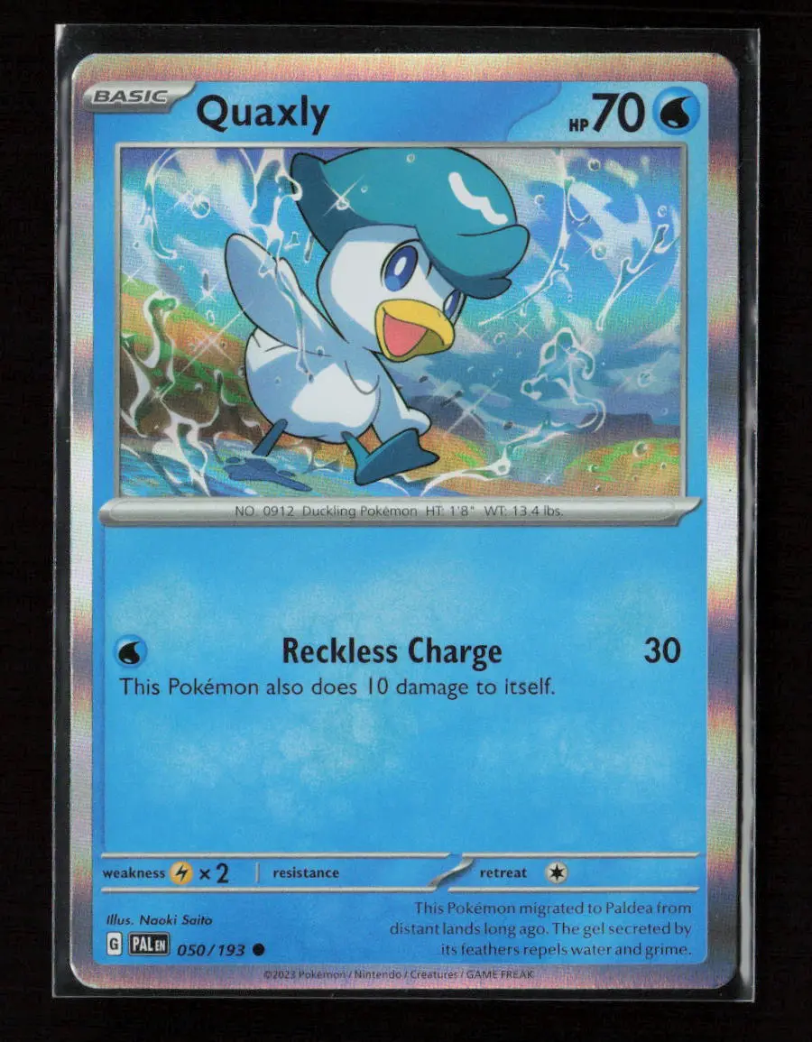 Quaxly - Common Sv02: Paldea Evolved 050/193 Nm 1