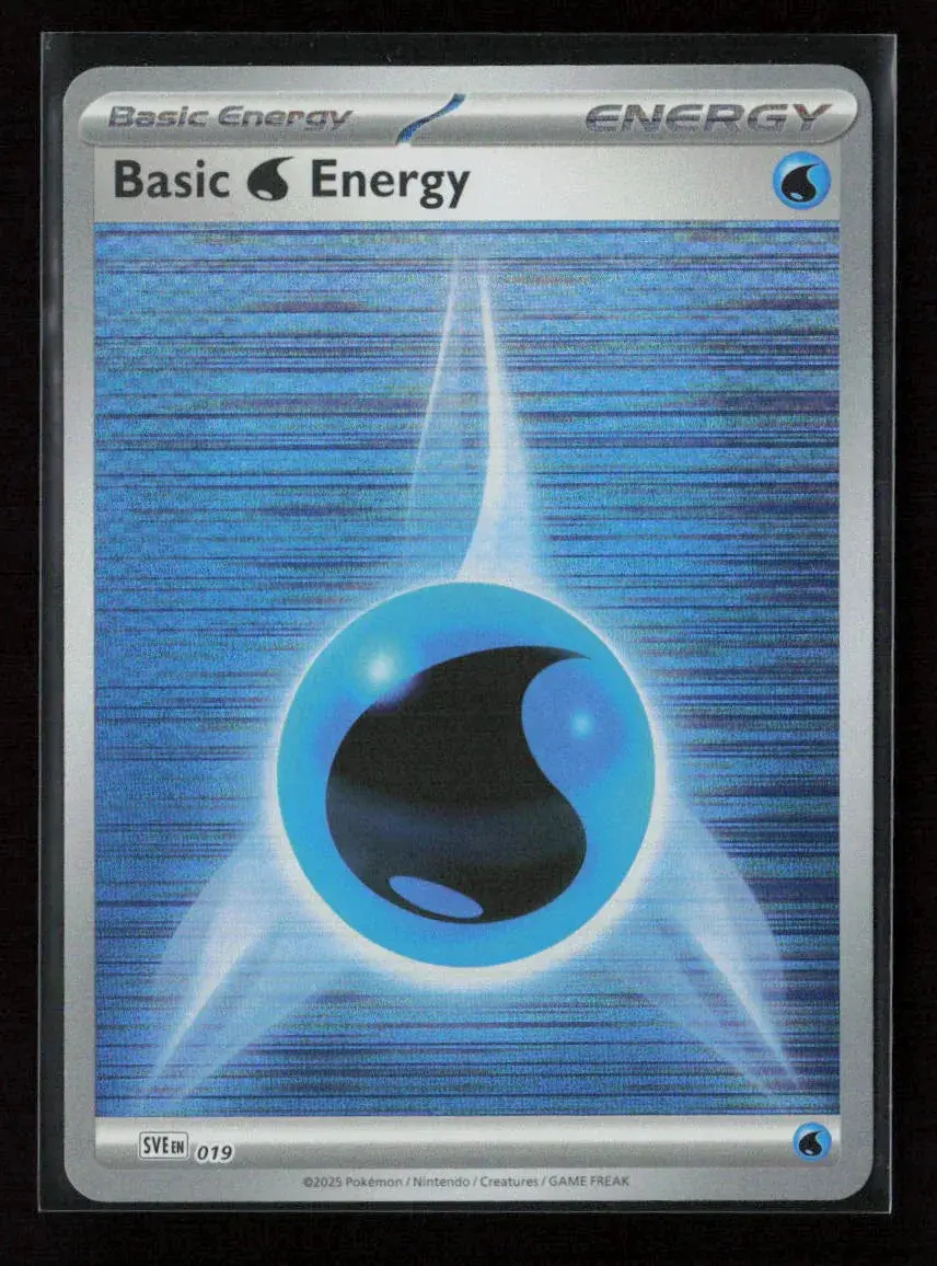 Basic Water Energy - Common Sve: Scarlet & Violet Energies 019 Nm 1