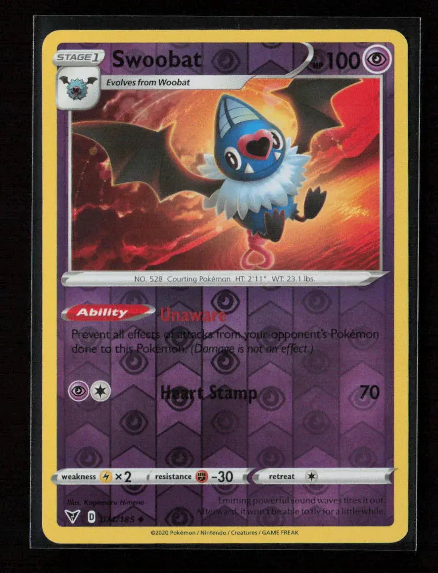 Swoobat Uncommon Swsh04: Vivid Voltage 074/185 Nm 1