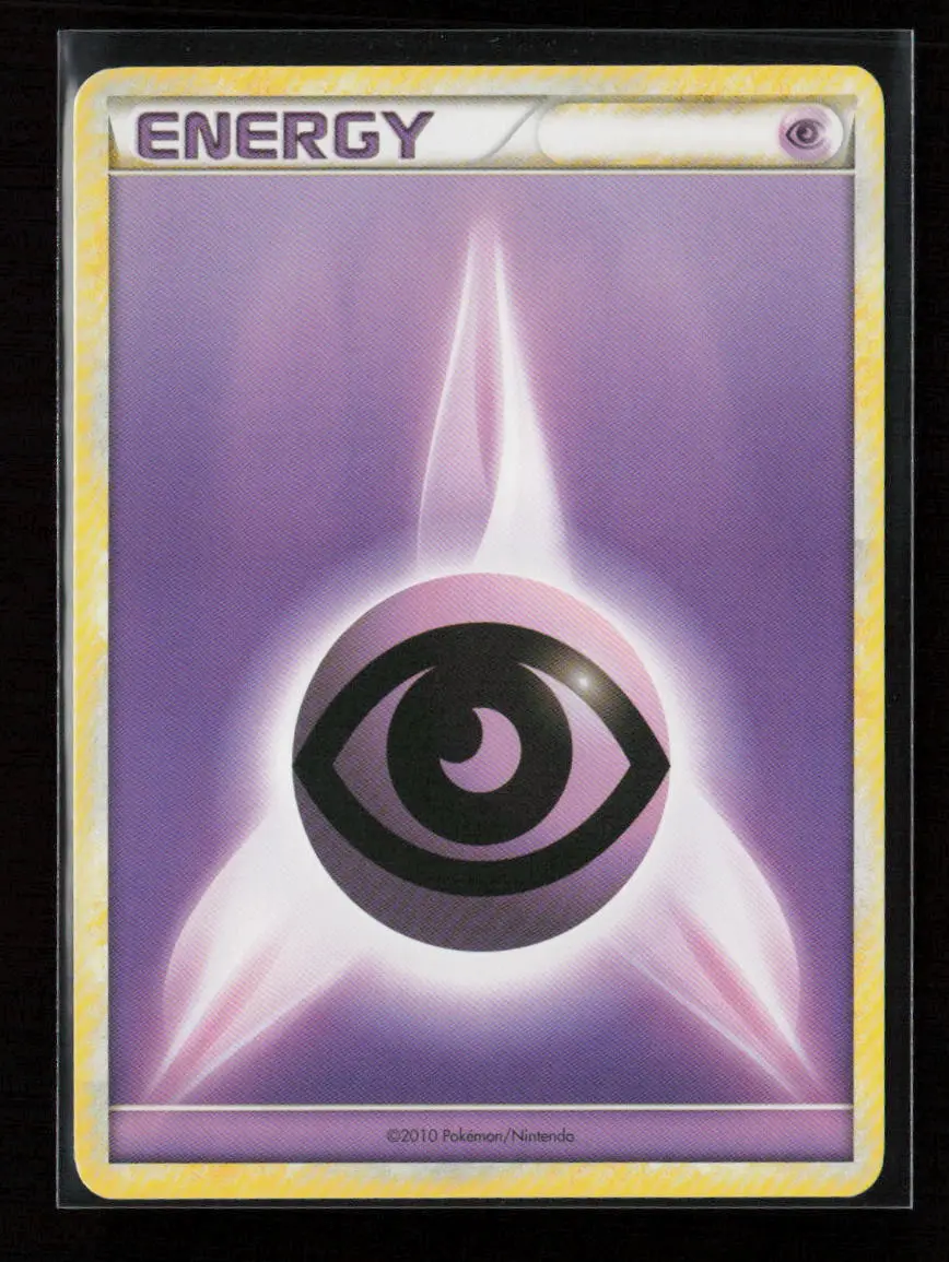 Psychic Energy (2010 Unnumbered Hgss Style Non-Holo) Promo League & Championship Cards Nm 1