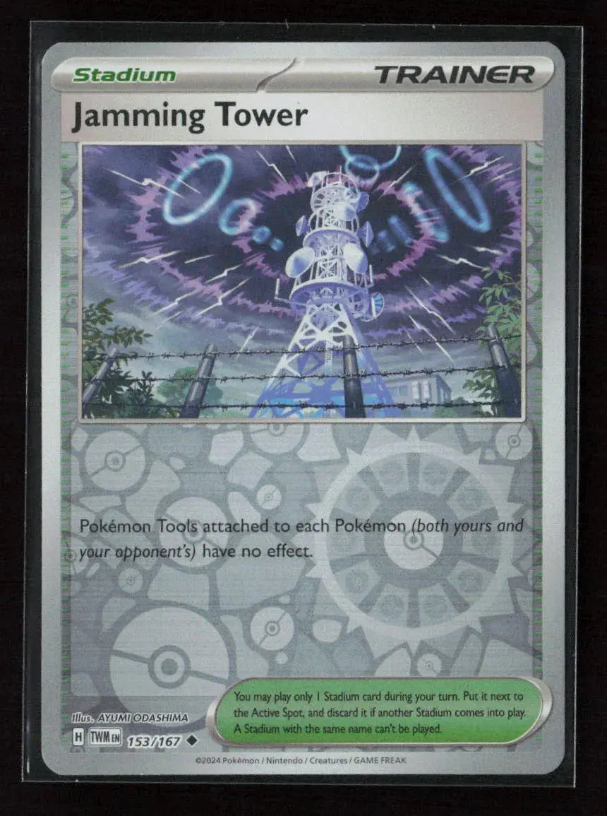 Jamming Tower Uncommon Sv06: Twilight Masquerade 153/167 Nm 1