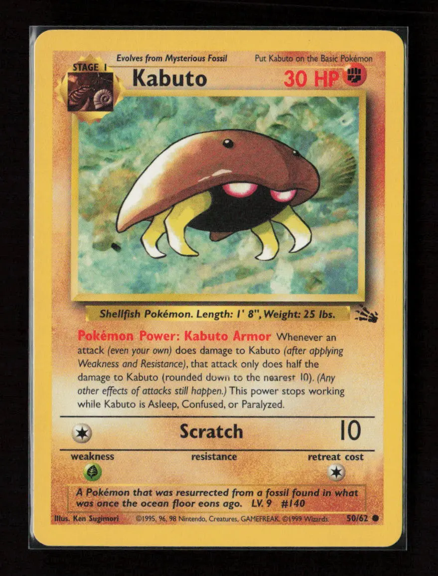 Kabuto Common Fossil 50/62 Lp 1