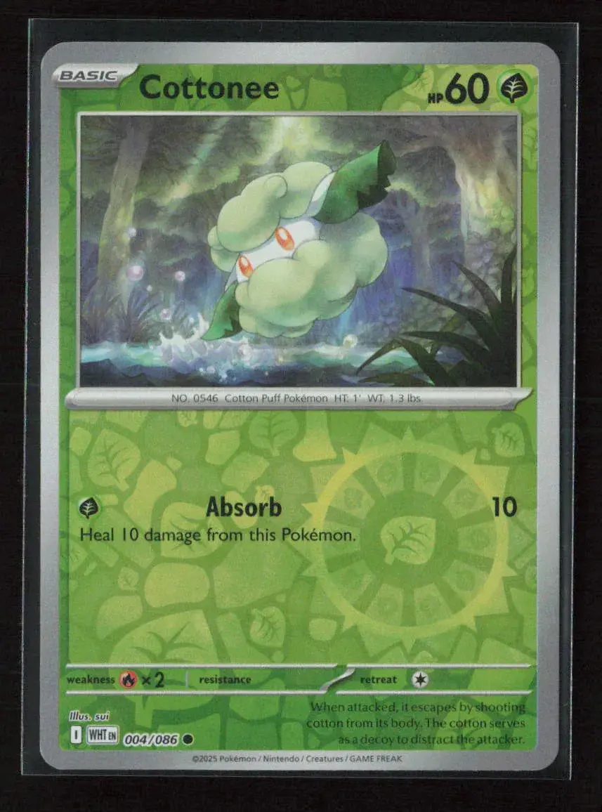 Cottonee Common Sv: White Flare 004/086 Nm 1