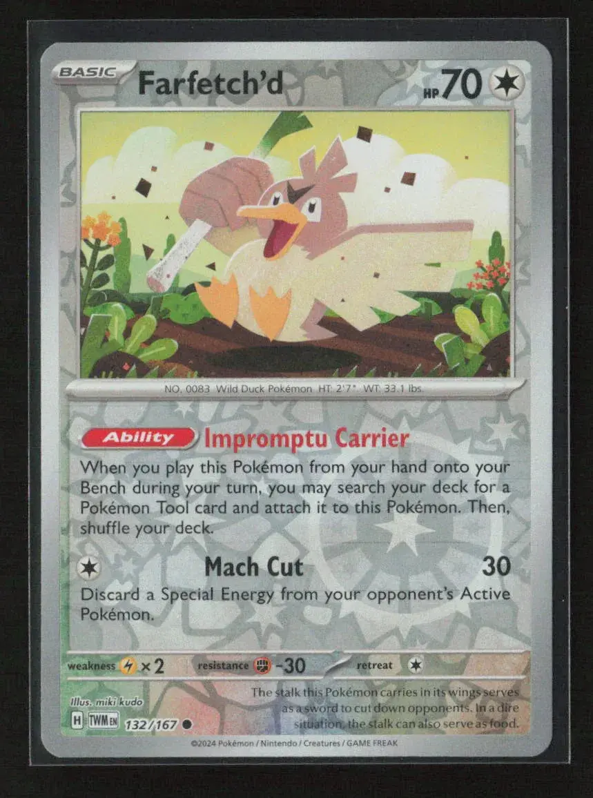 Farfetch'd Common Sv06: Twilight Masquerade 132/167 Nm 1