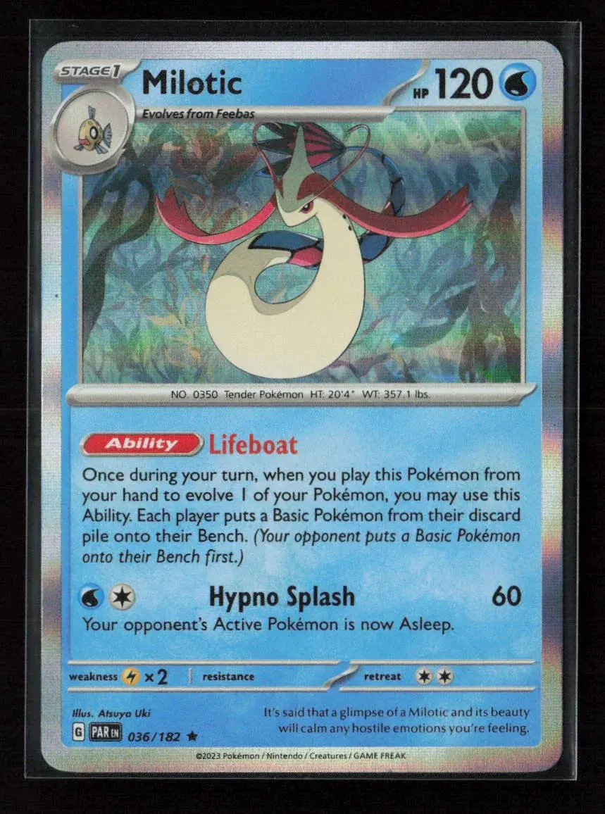 Milotic Rare Sv04: Paradox Rift 036/182 Nm 1