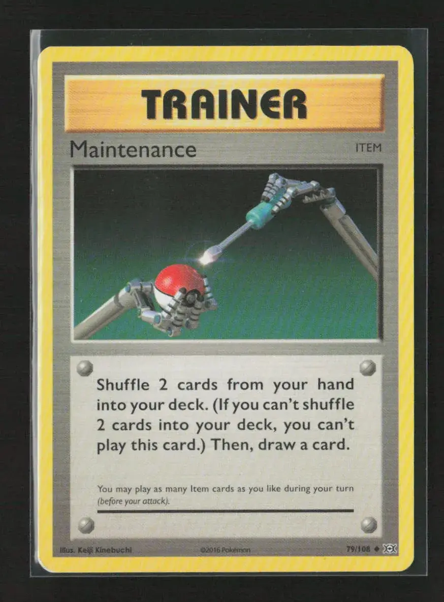 Maintenance Uncommon Xy - Evolutions 79/108 Mp 1