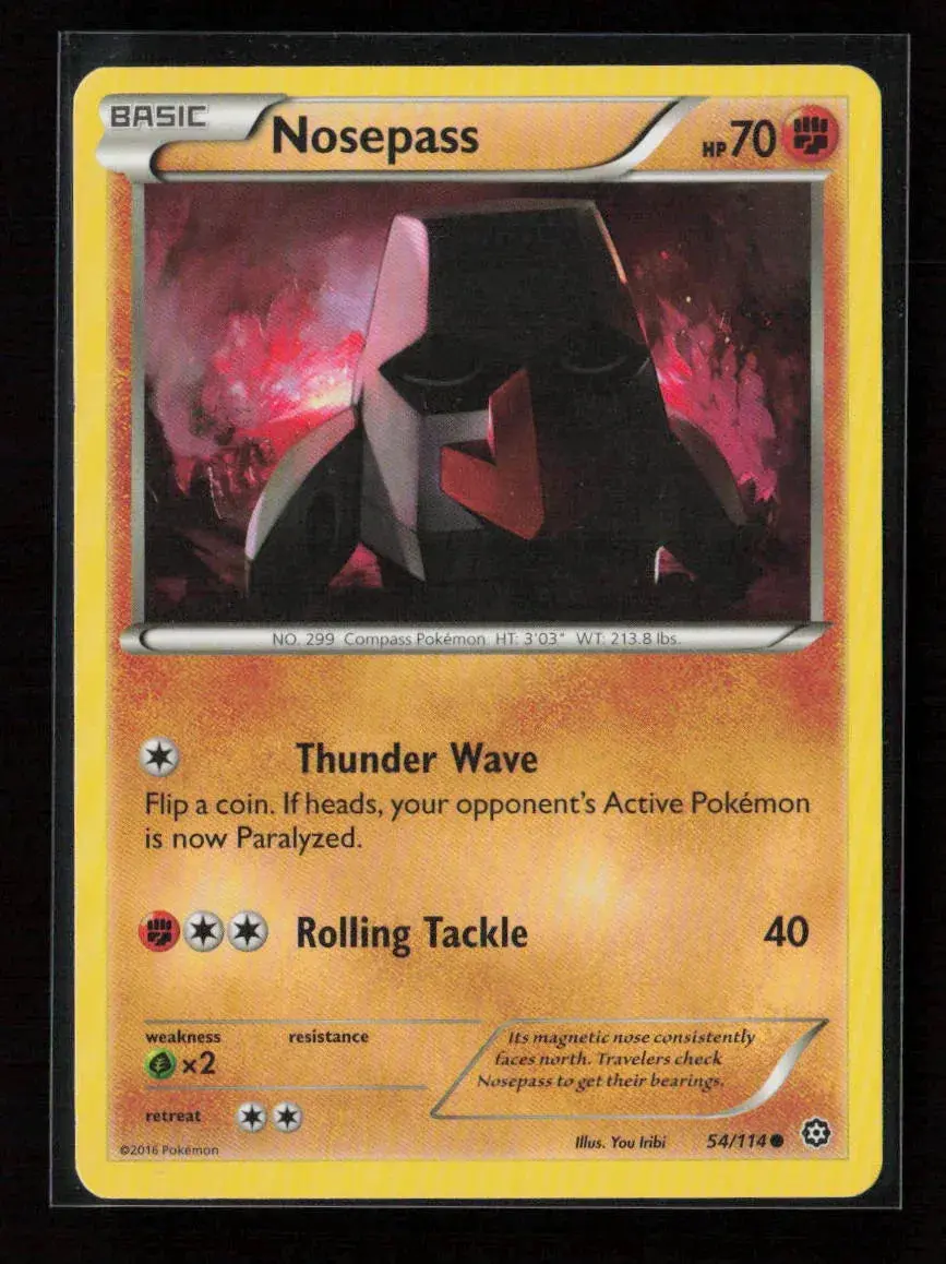 Nosepass Common Xy - Steam Siege 54/114 Nm 1