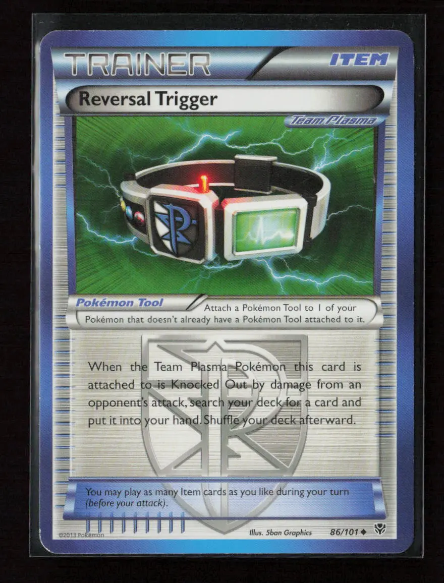 Reversal Trigger (Team Plasma) Uncommon Plasma Blast 86/101 Mp 1