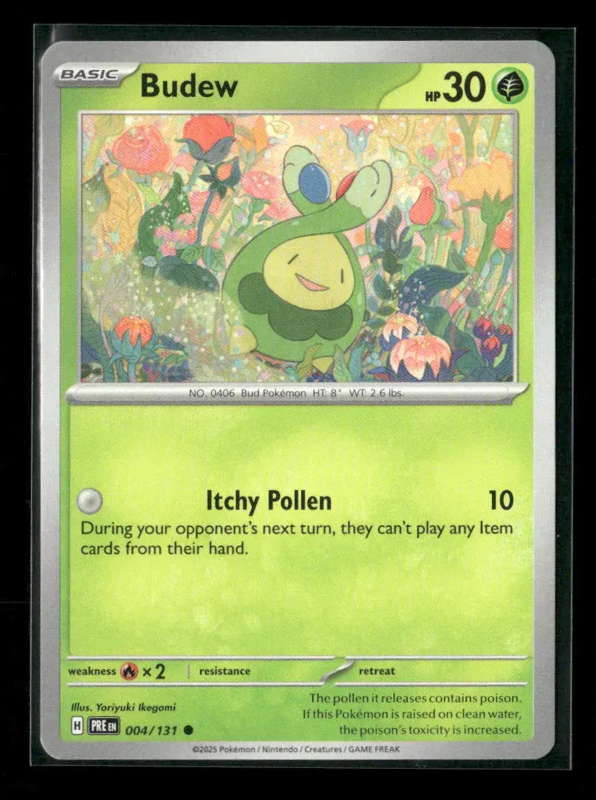 Budew Common Sv: Prismatic Evolutions 004/131 Nm 1