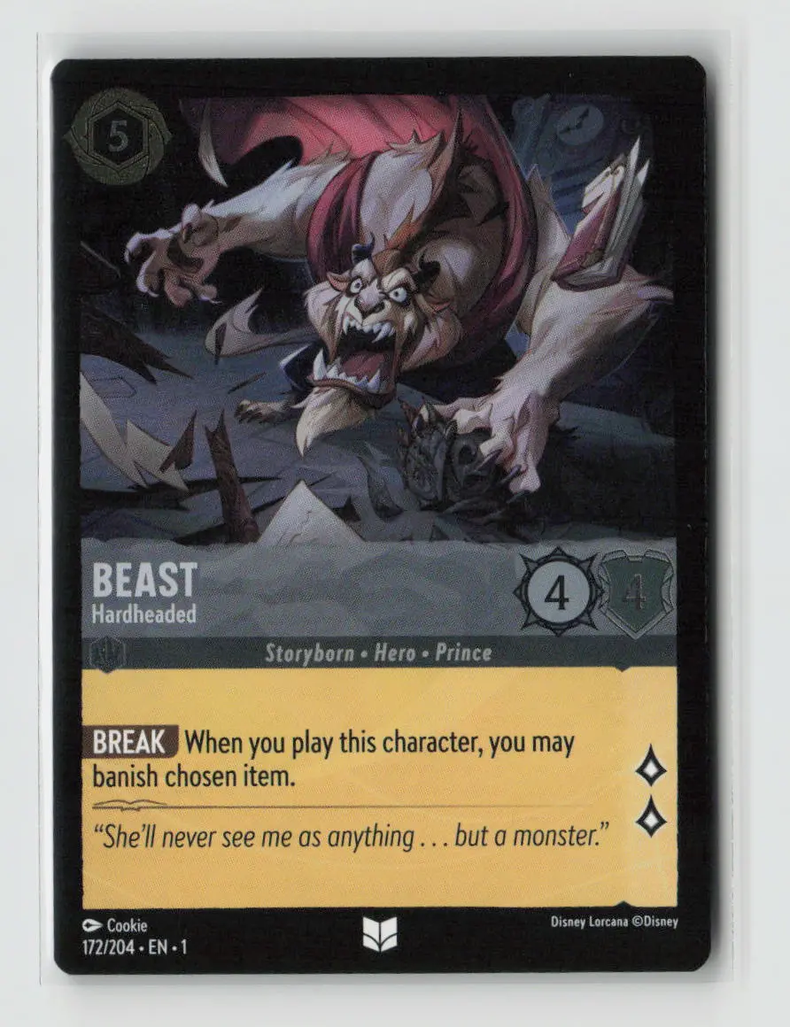 Beast - Hardheaded Uncommon The First Chapter 172/204 Nm 1