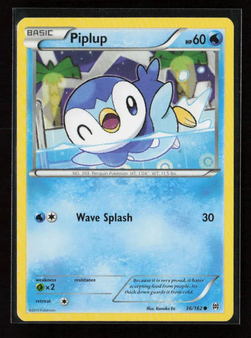 Piplup Common Xy - Breakthrough 36/162 Lp 1