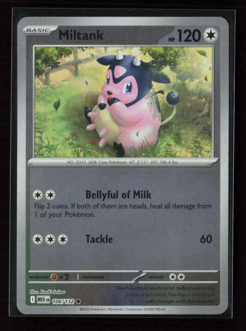 Miltank Common Me01: Mega Evolution 106/132 Nm 1