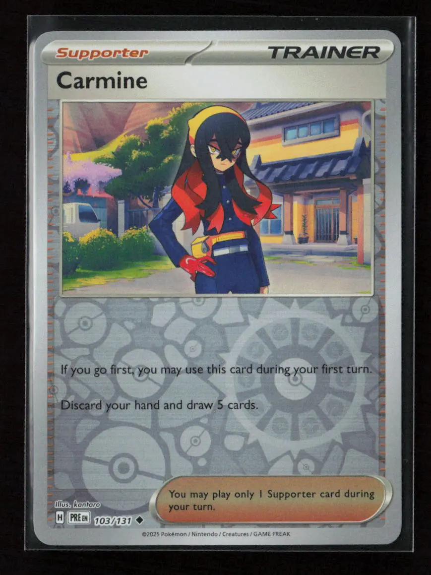 Carmine Uncommon Sv: Prismatic Evolutions 103/131 Nm 1