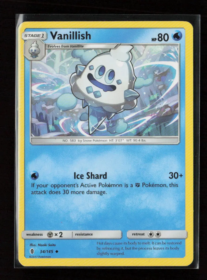 Vanillish Uncommon Sm - Guardians Rising 34/145 Lp 1
