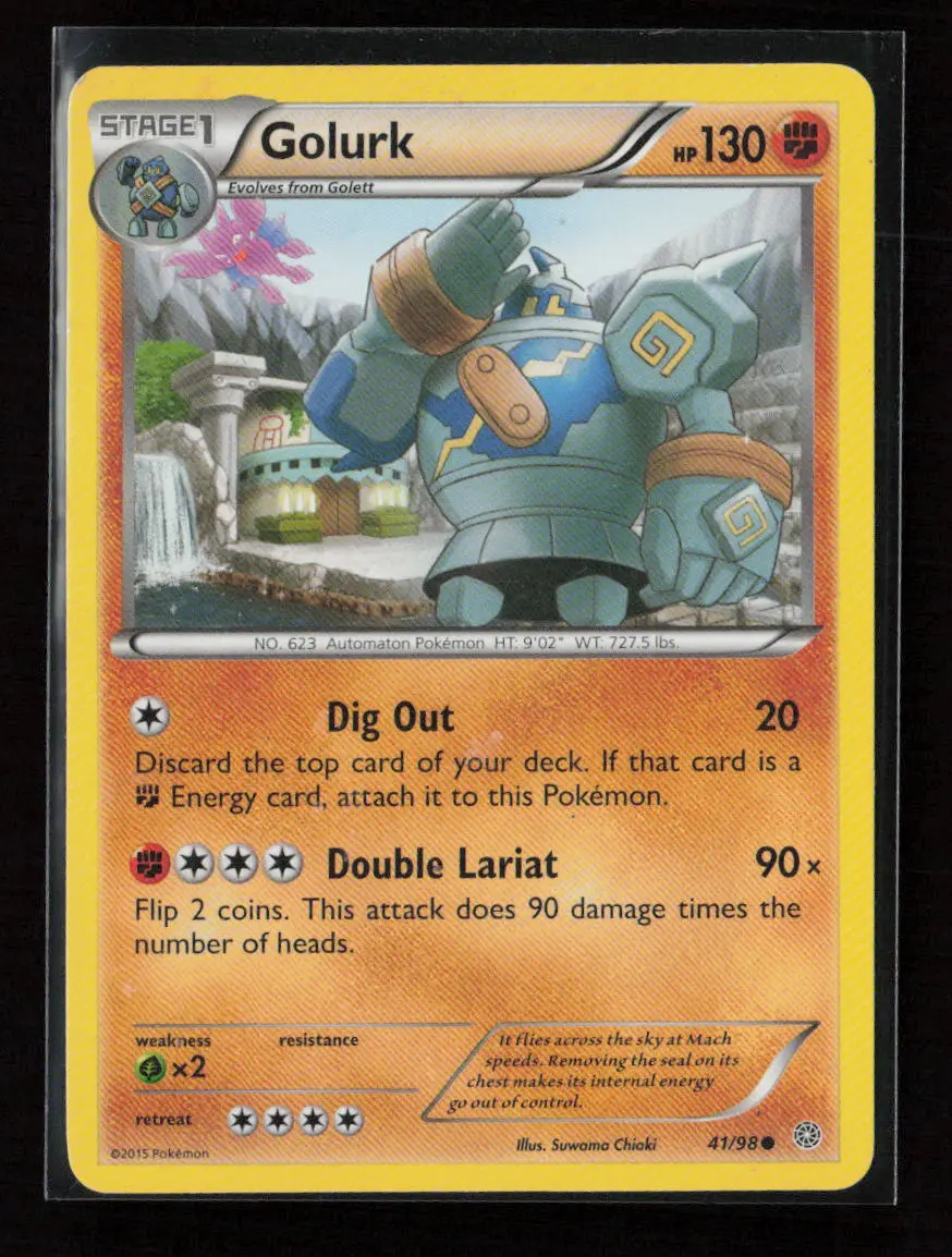 Golurk (41) Common Xy - Ancient Origins 41/98 Mp 1