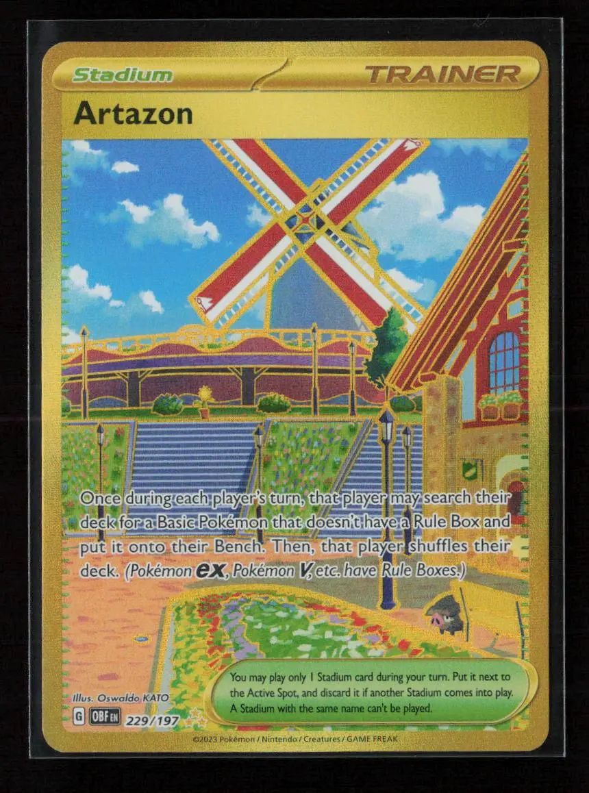 Artazon Hyper Rare Sv03: Obsidian Flames 229/197 Nm 1