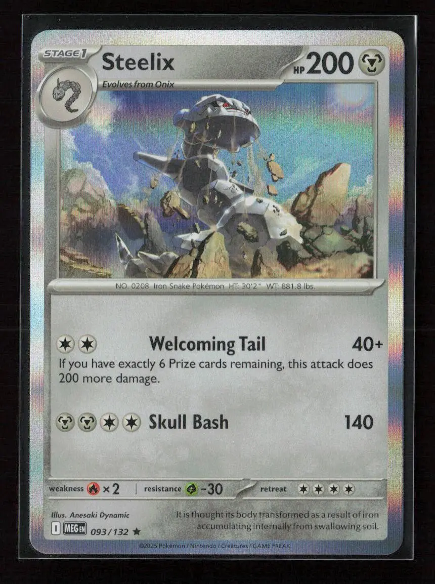 Steelix - Rare Me01: Mega Evolution 093/132 Nm 1