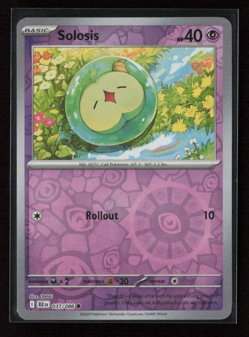 Solosis Common Sv: Black Bolt 037/086 Nm 1