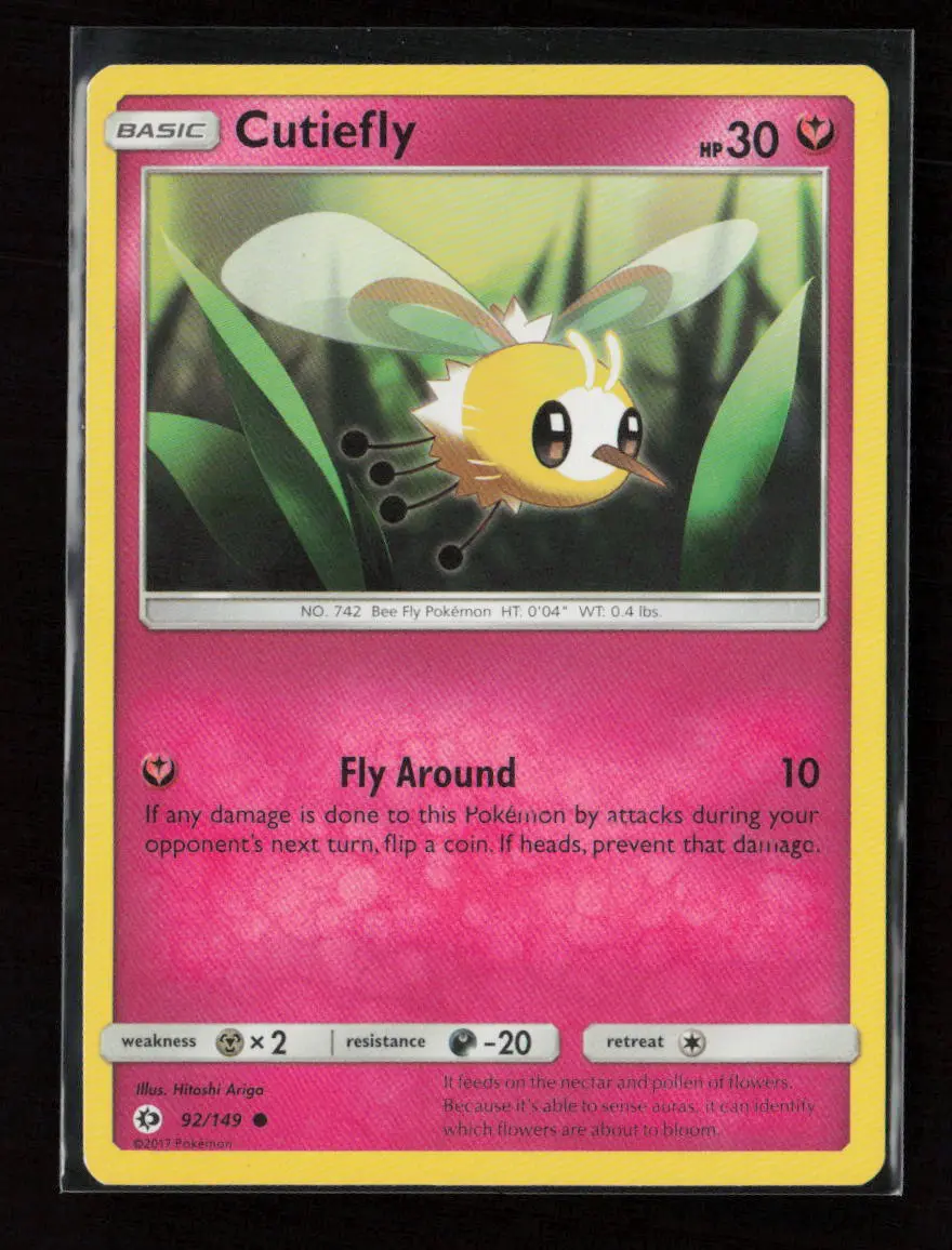 Cutiefly Common Sm Base Set 92/149 Lp 1