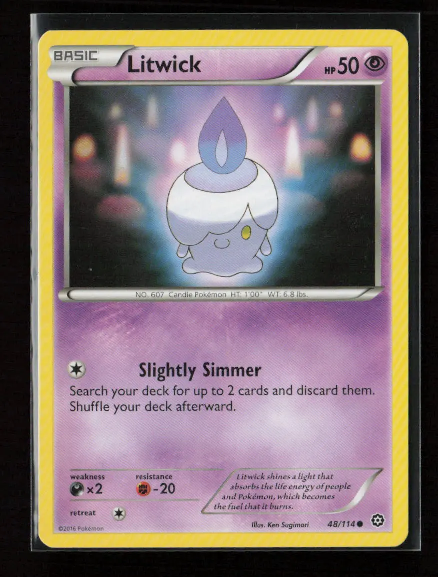 Litwick Common Xy - Steam Siege 48/114 Lp 1