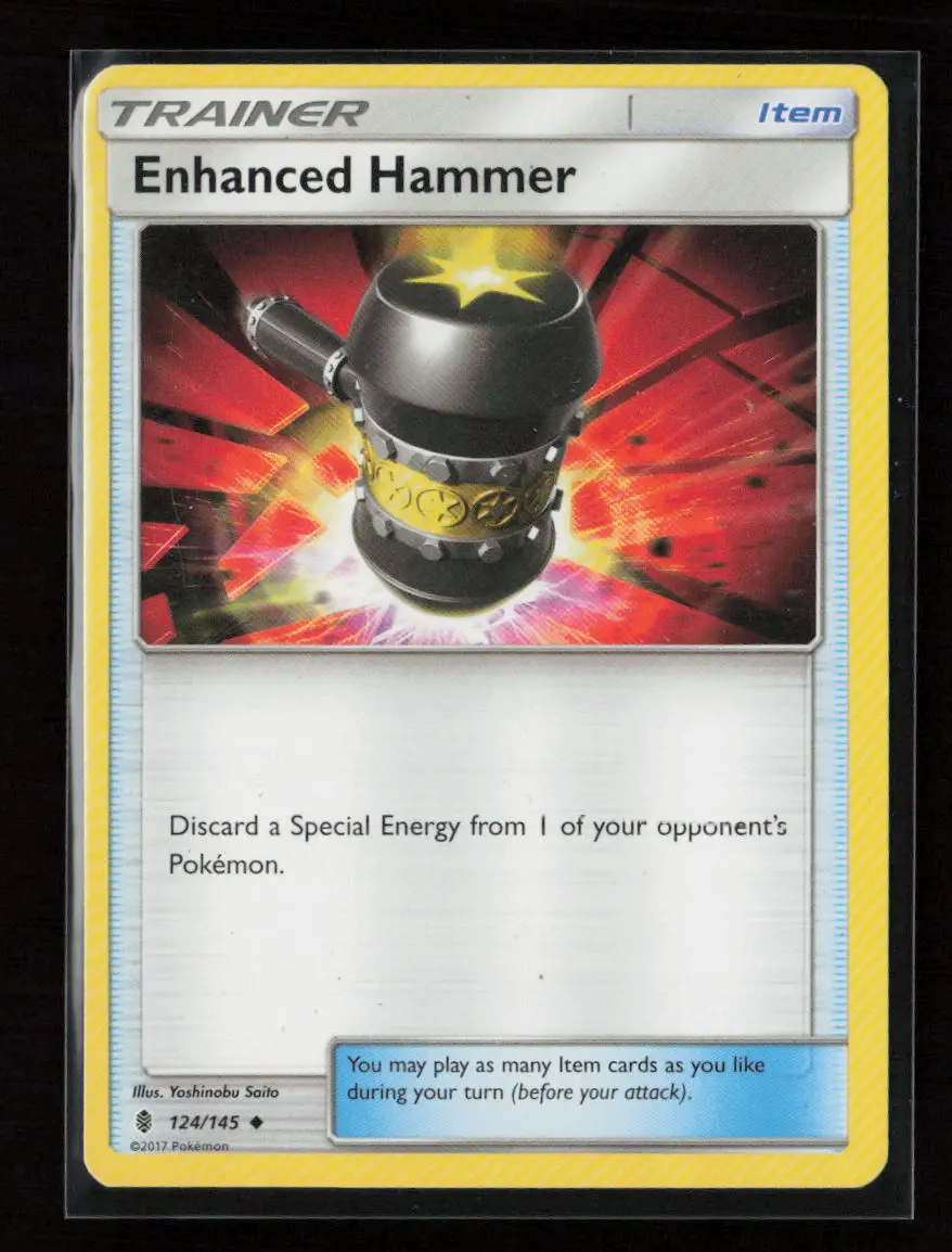Enhanced Hammer Uncommon Sm - Guardians Rising 124/145 Lp 1