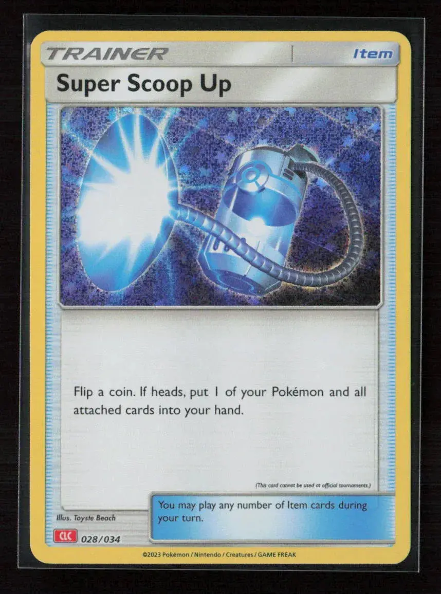 Super Scoop Up Classic Collection Trading Card Game Classic 028/034 Nm 1