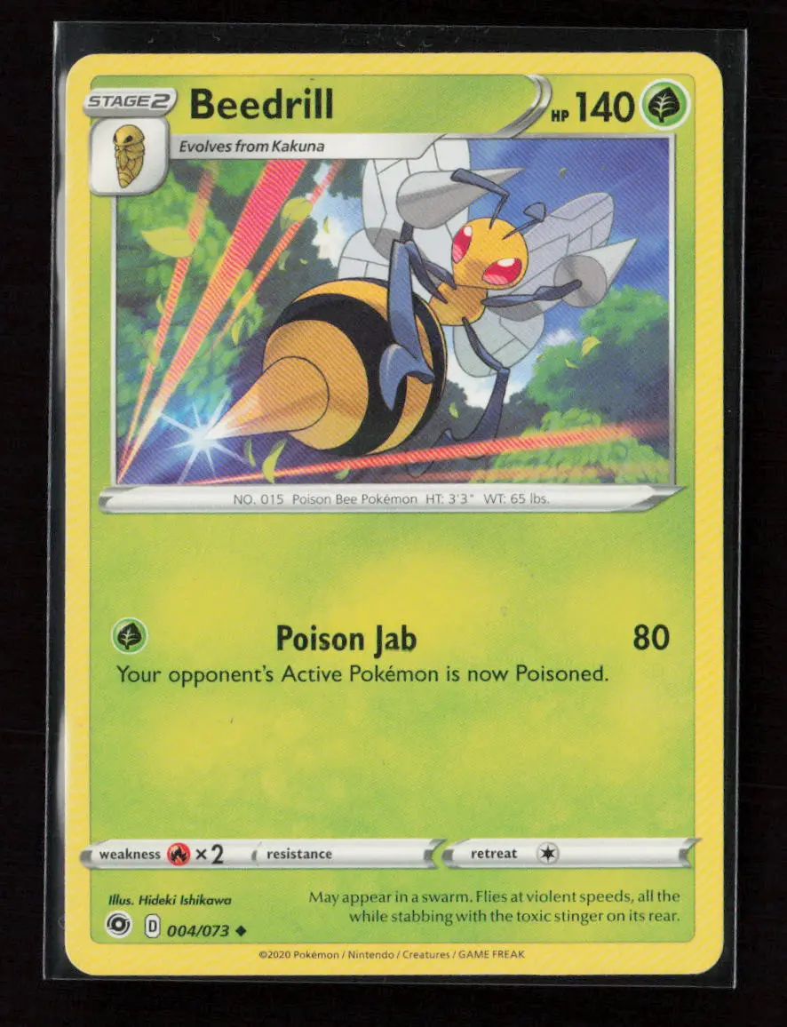 Beedrill Uncommon Champion's Path 04/73 Lp 1