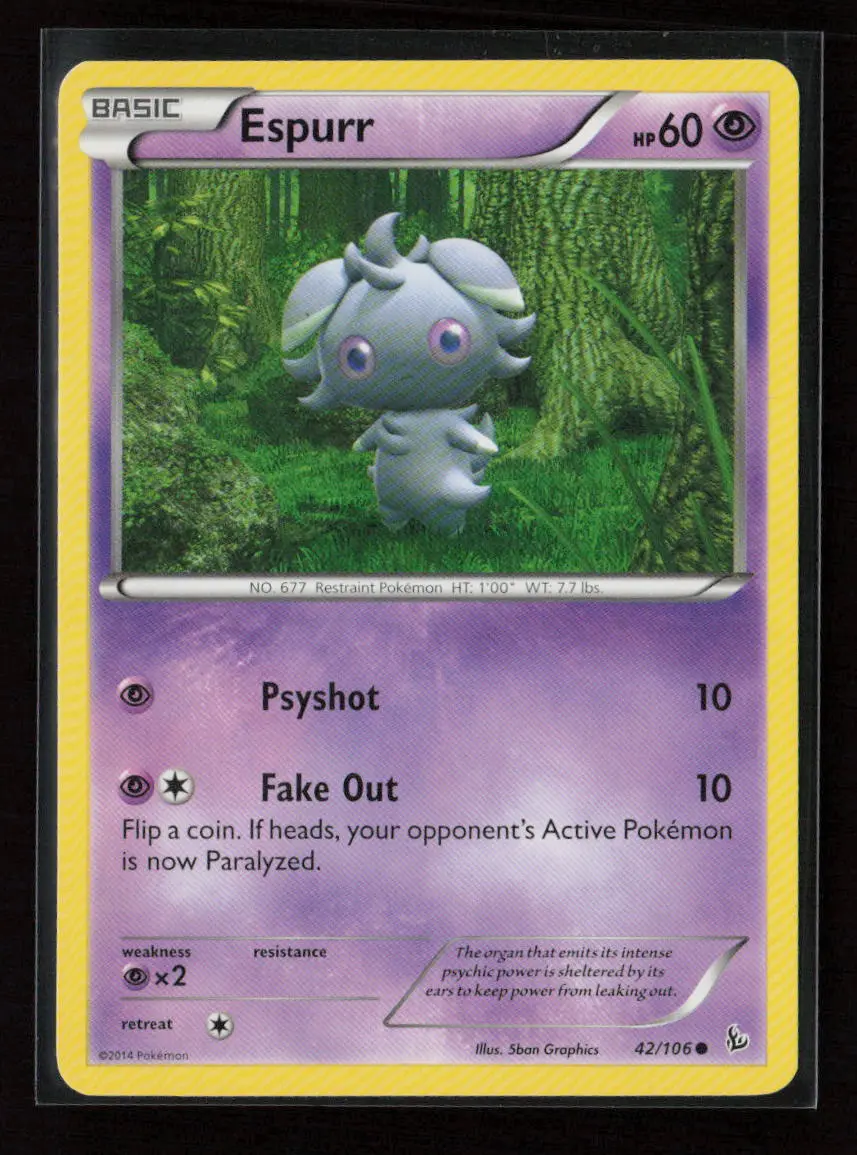 Espurr Common Xy - Flashfire 42/106 Lp 1