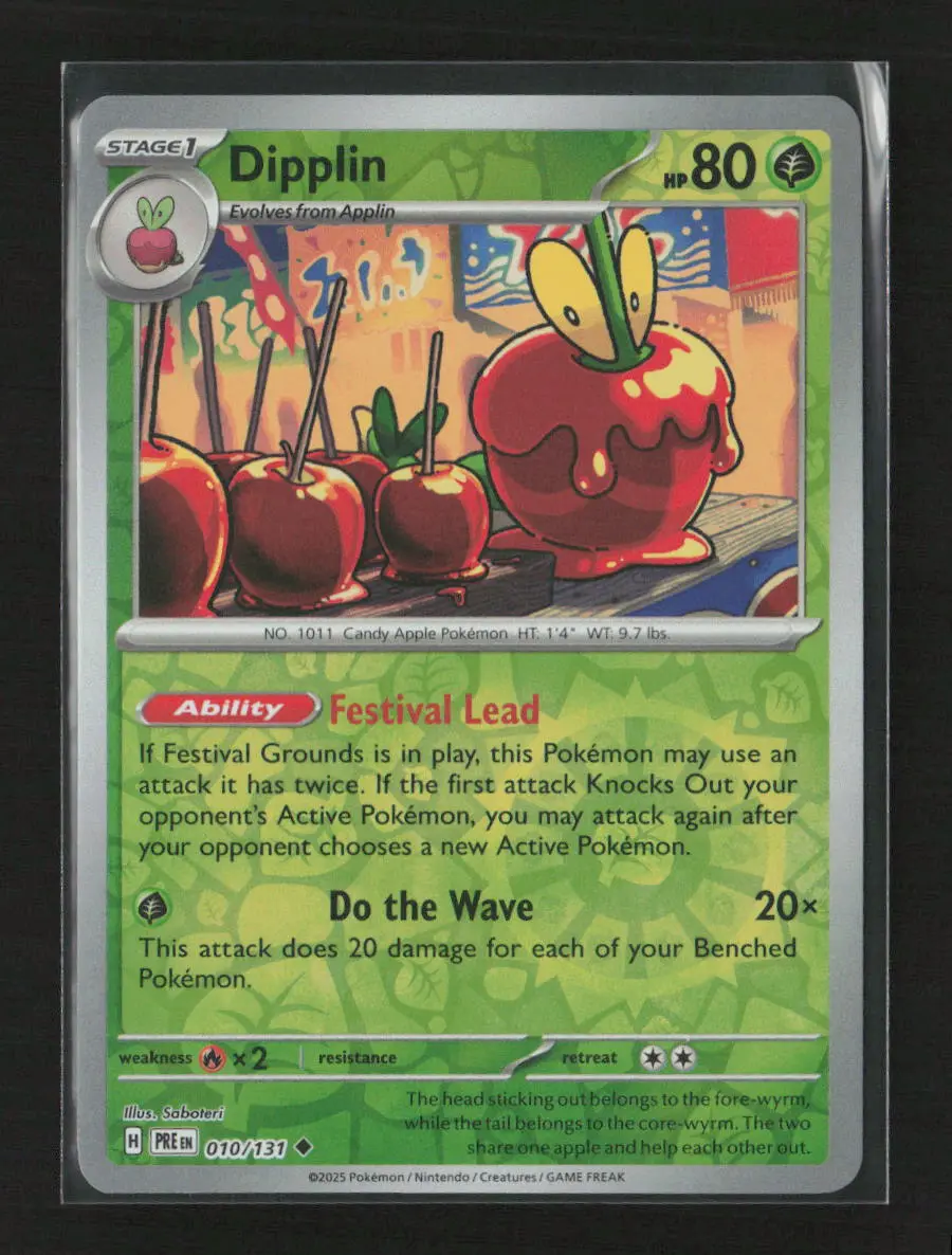 Dipplin Uncommon Sv: Prismatic Evolutions 010/131 Nm 1