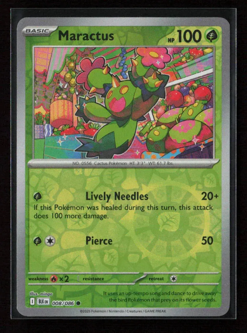 Maractus Common Sv: Black Bolt 008/086 Nm 1