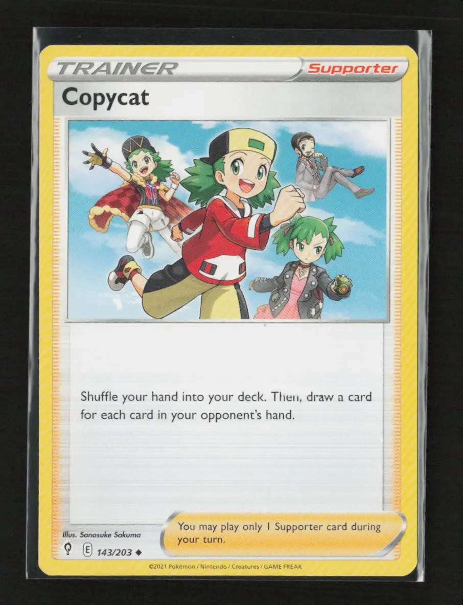 Copycat Uncommon Swsh07: Evolving Skies 143/203 Lp 1