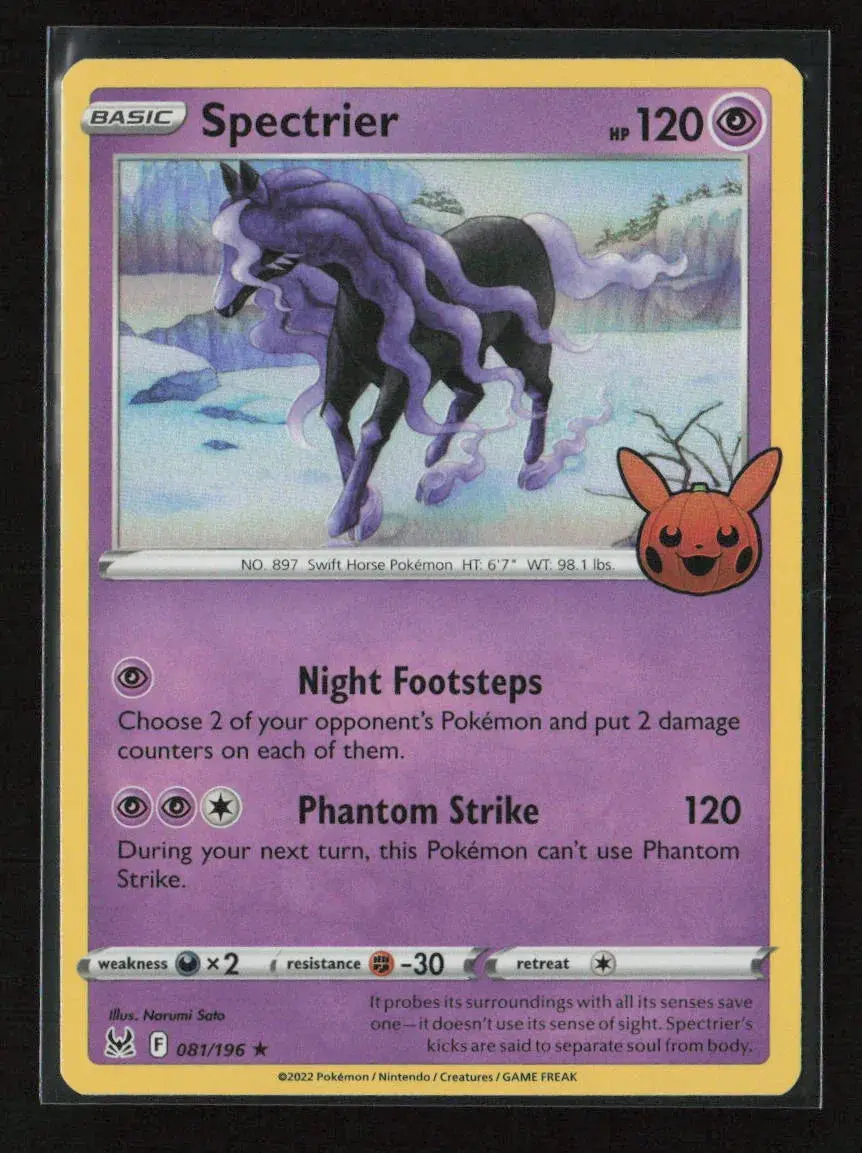 Spectrier Holo Rare Trick Or Trade Booster Bundle 2023 081/196 Nm 1