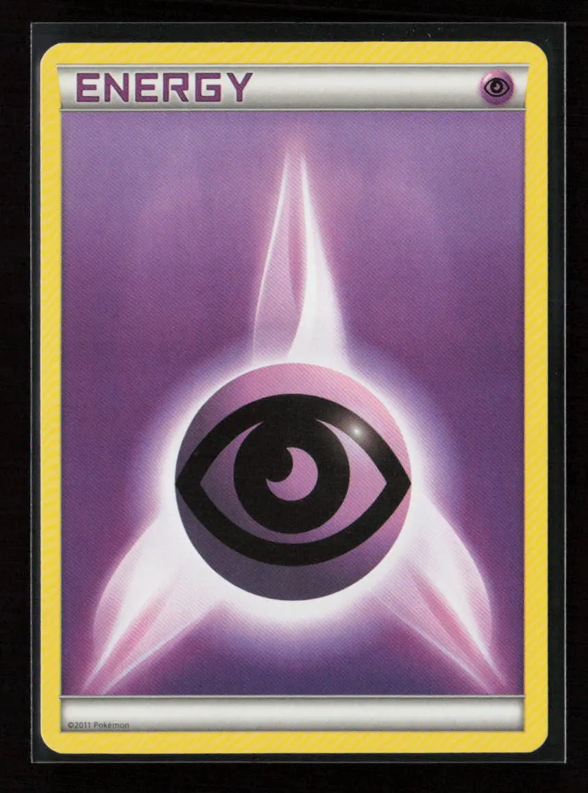 Psychic Energy (2011 Unnumbered) Promo League & Championship Cards Nm 1
