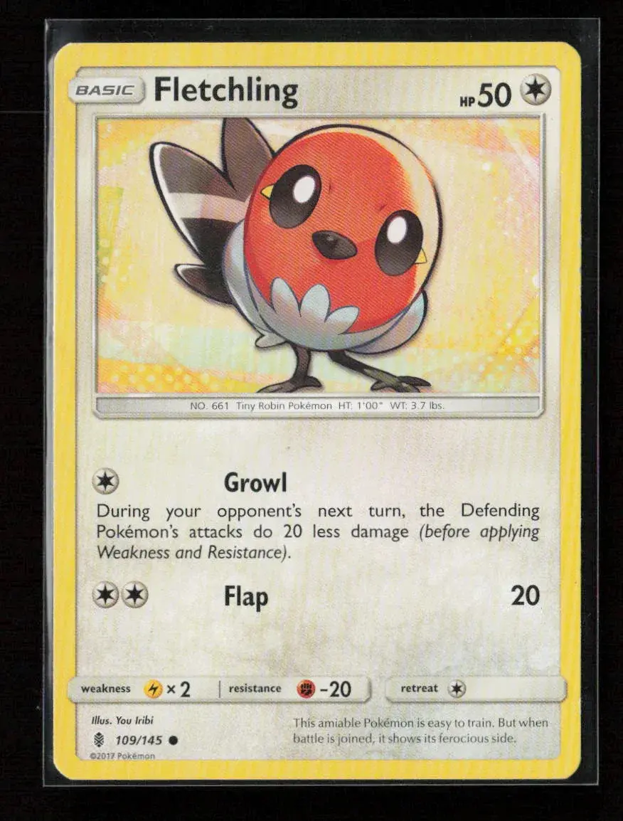 Fletchling Common Sm - Guardians Rising 109/145 Lp 1