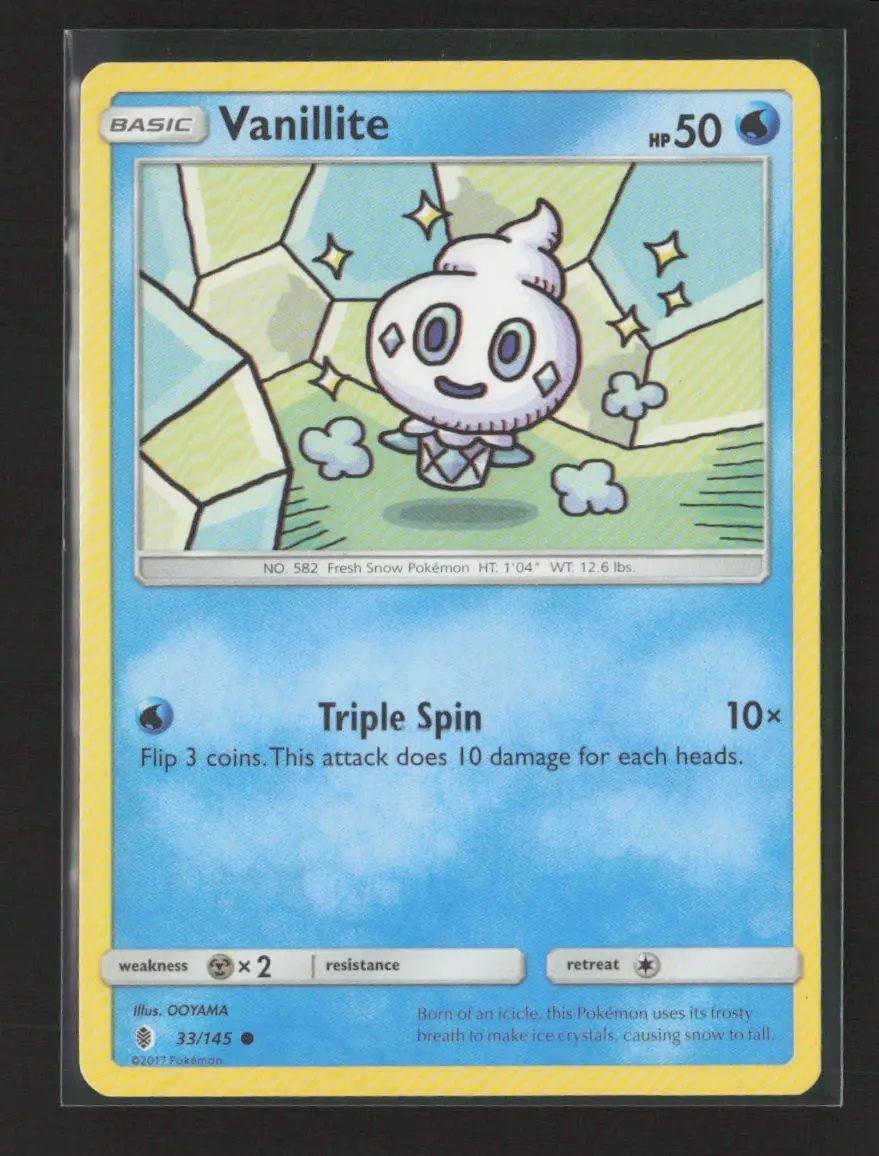 Vanillite Common Sm - Guardians Rising 33/145 Mp 1