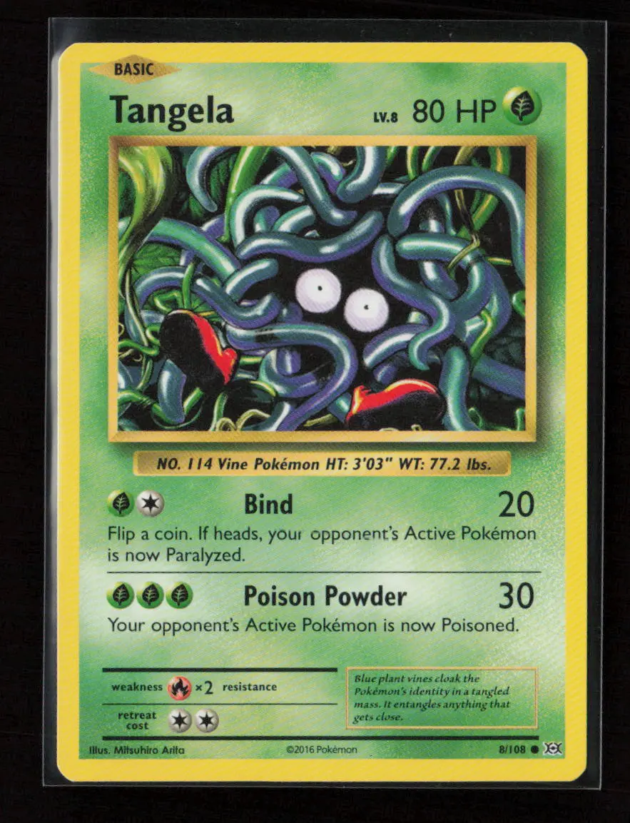 Tangela Common Xy - Evolutions 8/108 Lp 1