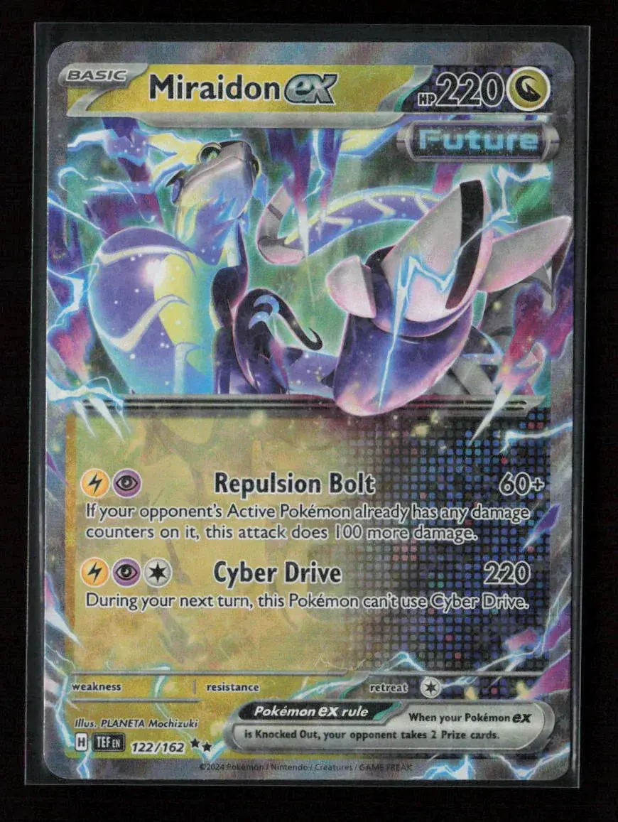 Miraidon Ex Double Rare Sv05: Temporal Forces 122/162 Nm 1
