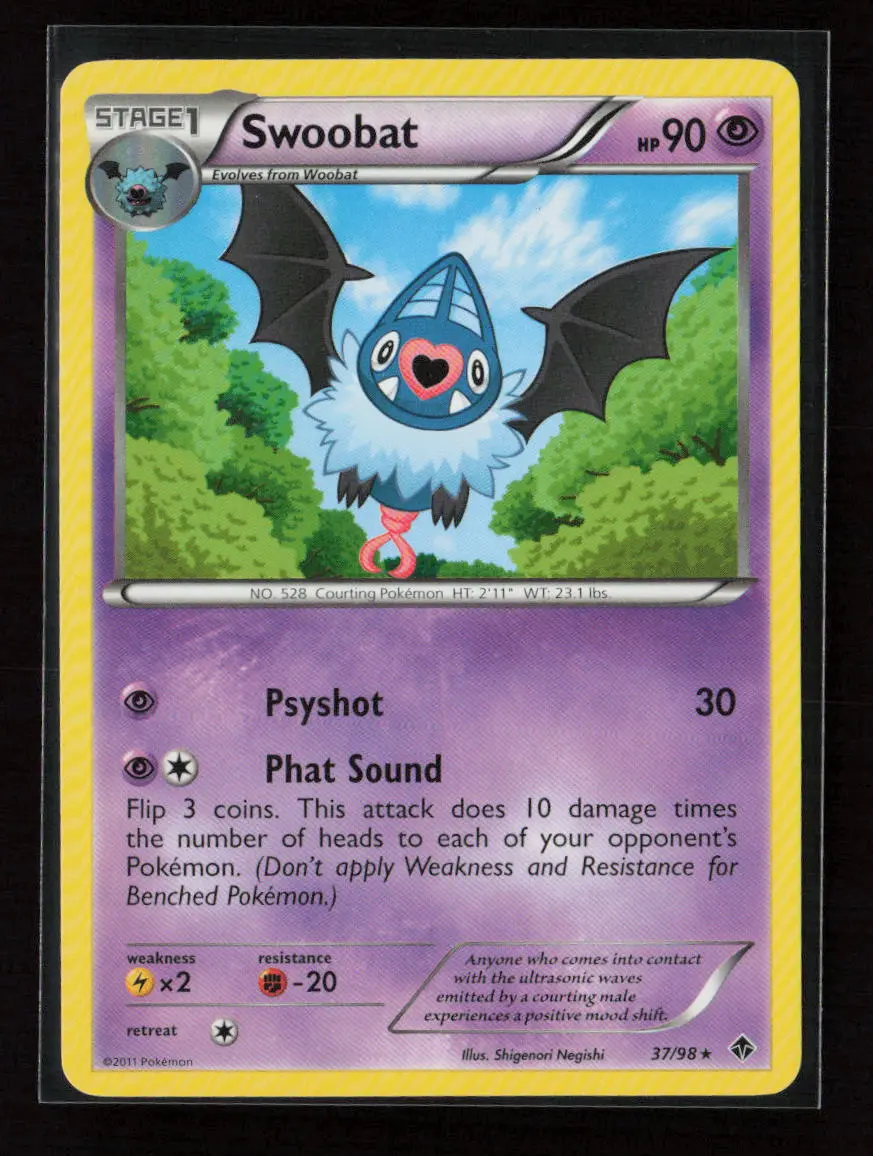 Swoobat Rare Emerging Powers 37/98 Lp 1
