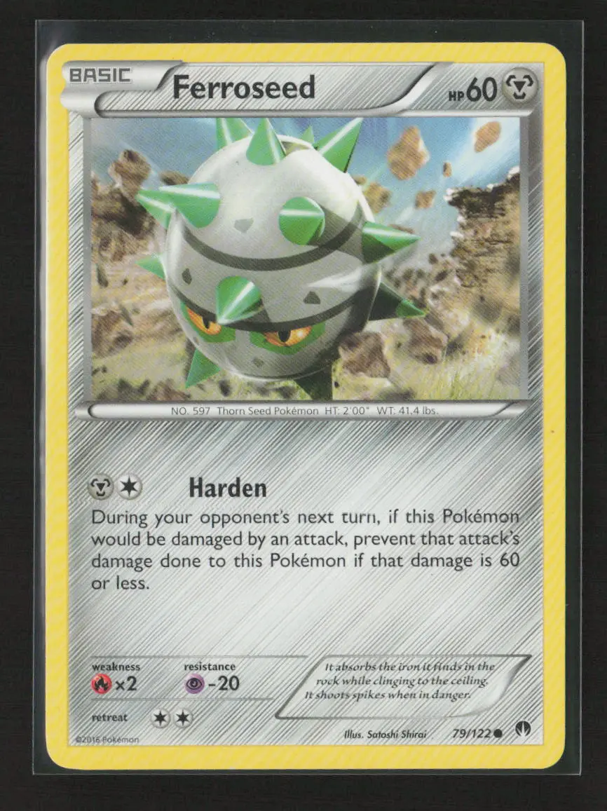 Ferroseed Common Xy - Breakpoint 79/122 Mp 1