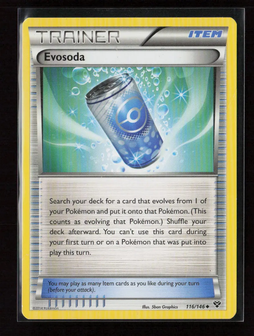 Evosoda Uncommon Xy Base Set 116/146 Mp 1