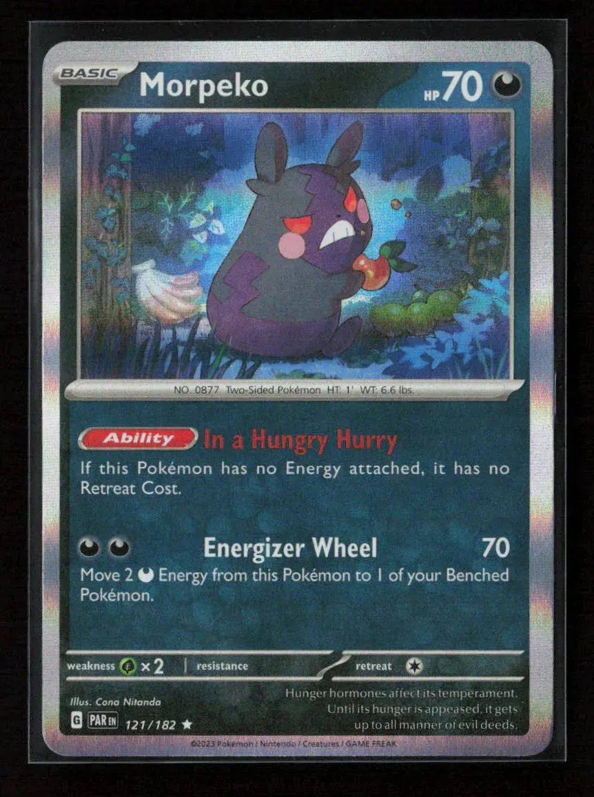 Morpeko - Rare Sv04: Paradox Rift 121/182 Nm 1