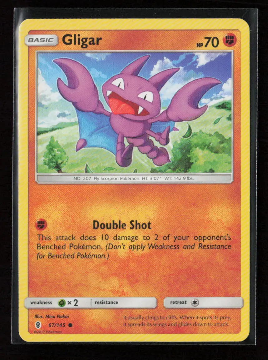 Gligar Common Sm - Guardians Rising 67/145 Lp 1