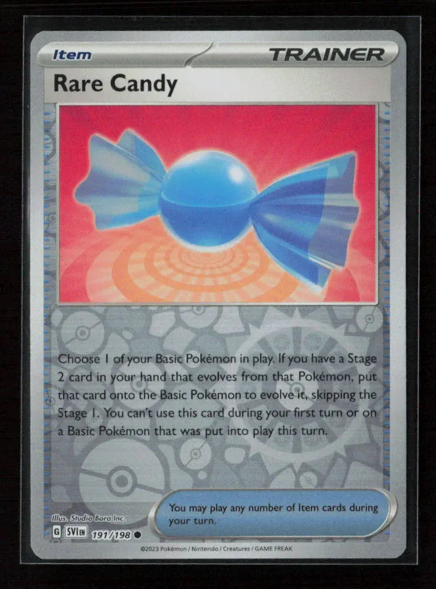 Rare Candy - Common Sv01: Scarlet & Violet Base Set 191/198 Nm 1