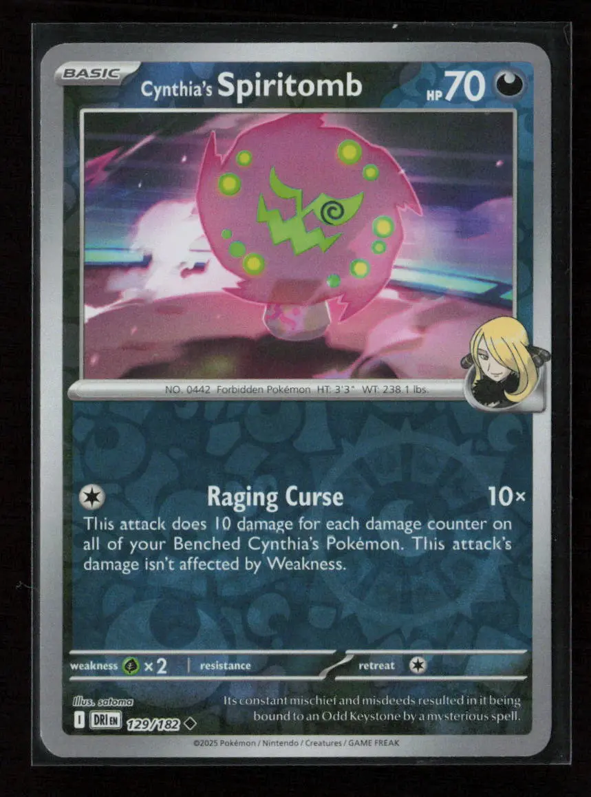 Cynthia's Spiritomb - Uncommon Me: Ascended Heroes 133/217 Nm 1