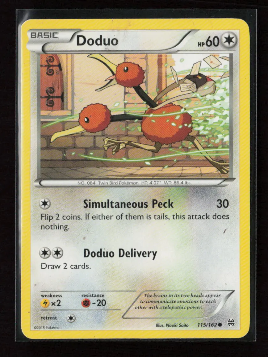 Doduo (115) Common Xy - Breakthrough 115/162 Mp 1