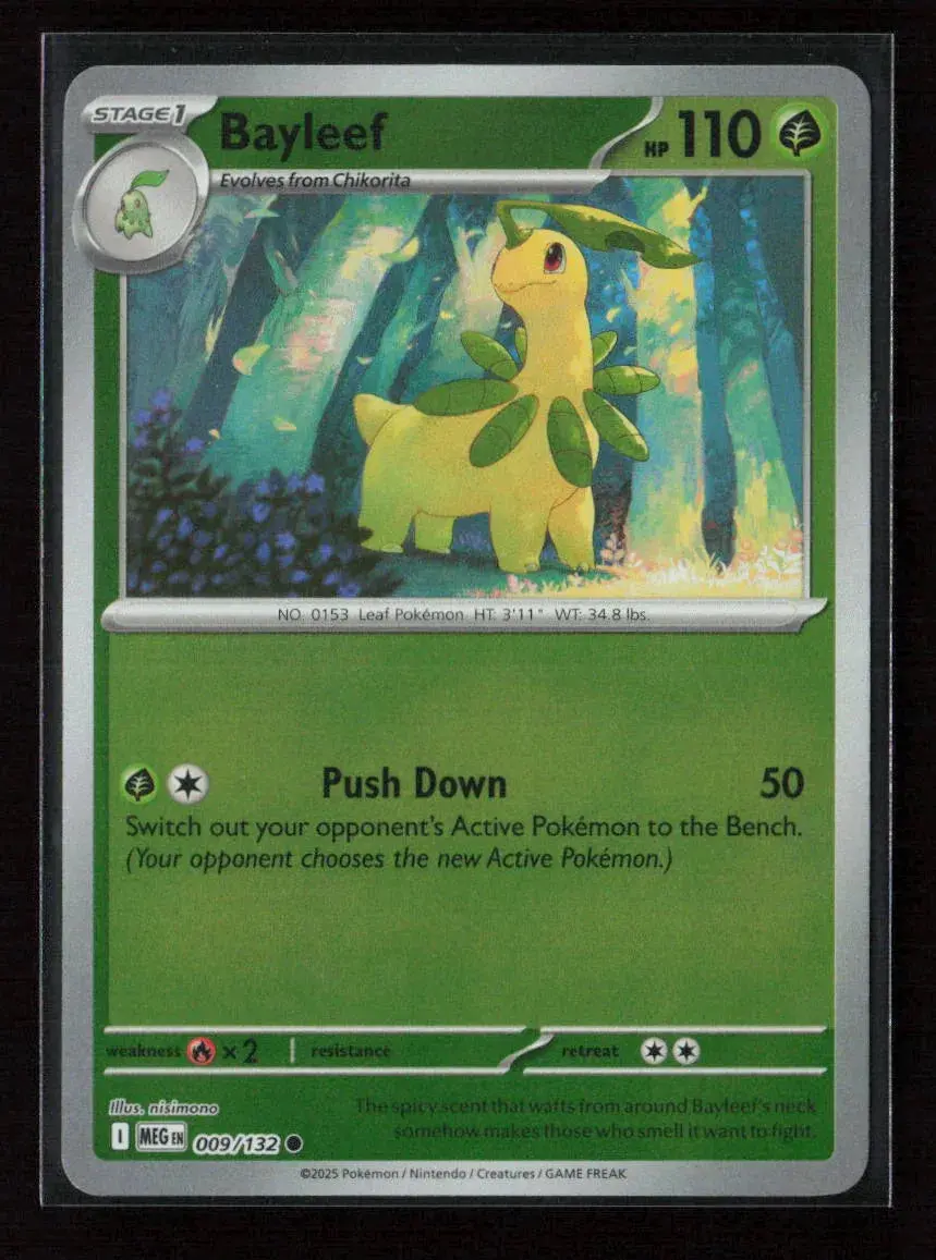 Bayleef Common Me01: Mega Evolution 009/132 Nm 1