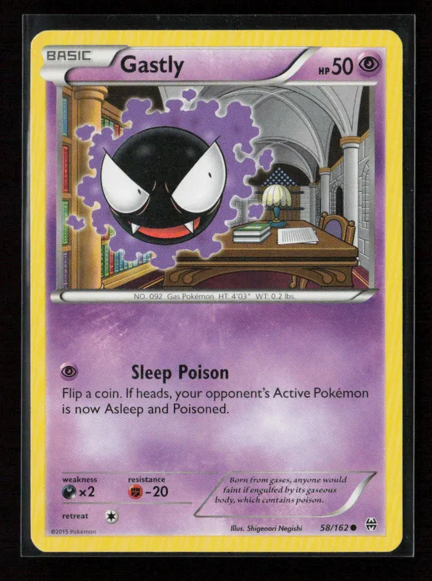Gastly Common Xy - Breakthrough 58/162 Nm 1