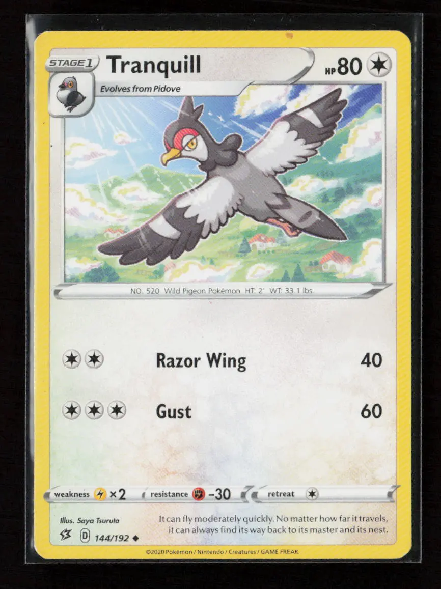 Tranquill Uncommon Swsh02: Rebel Clash 144/192 Lp 1