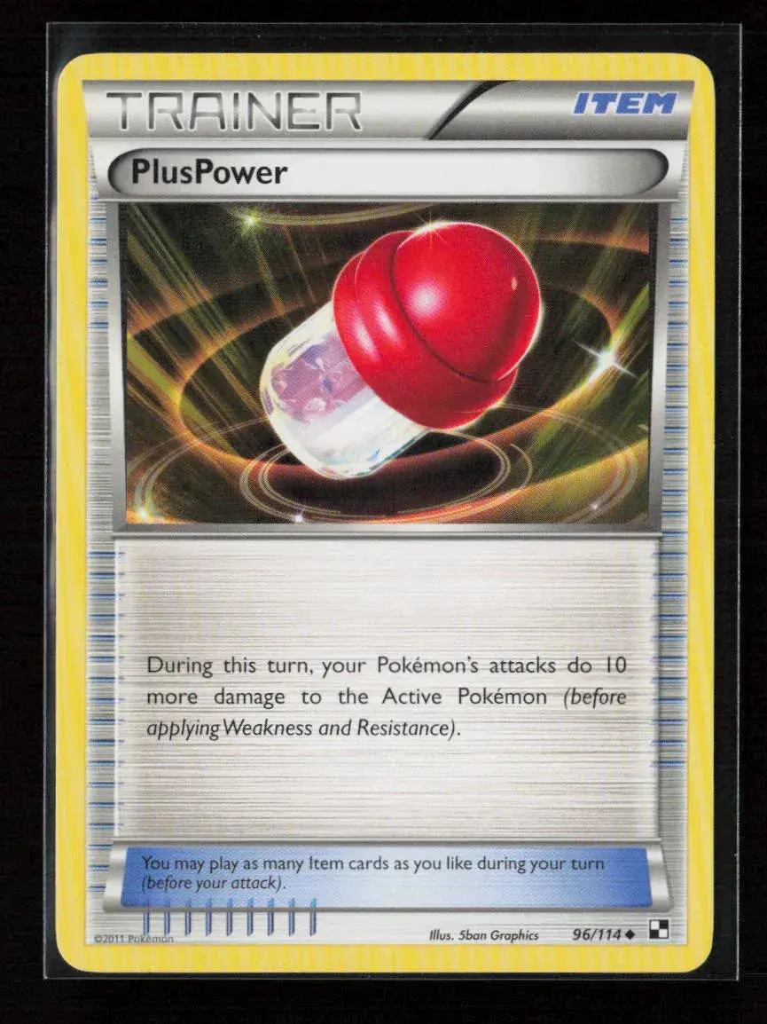 Pluspower Uncommon Black And White 96/114 Lp 1