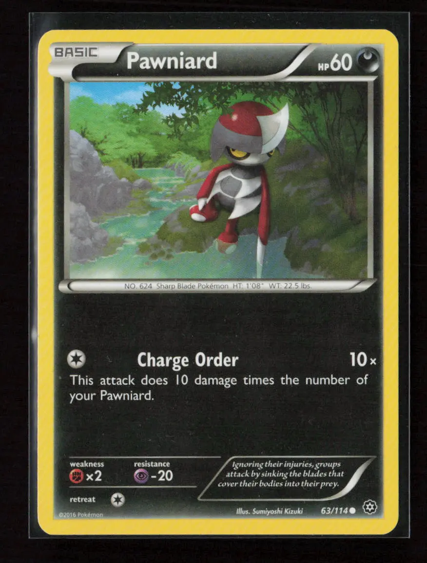 Pawniard Common Xy - Steam Siege 63/114 Lp 1